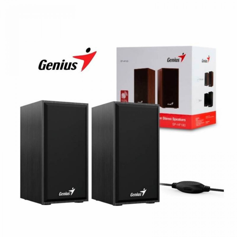 Колонка комп'ютерна GENIUS SP-HF180 USB чорна