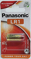 Батарейка Panasonic LR1 1.5V (E90, 910A, MN9100, AM5, N) alkaline щелочная