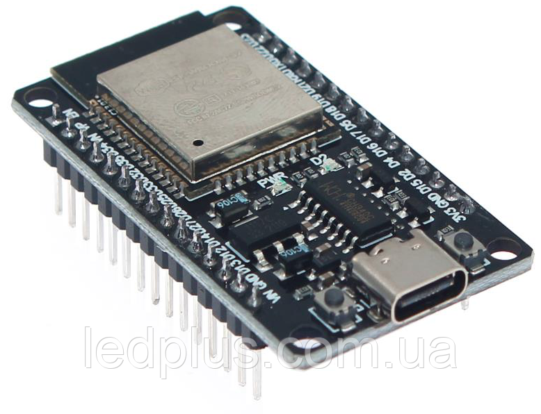 Модуль ESP32 WiFi Bluetooth WROOM-32  CH340 type-C