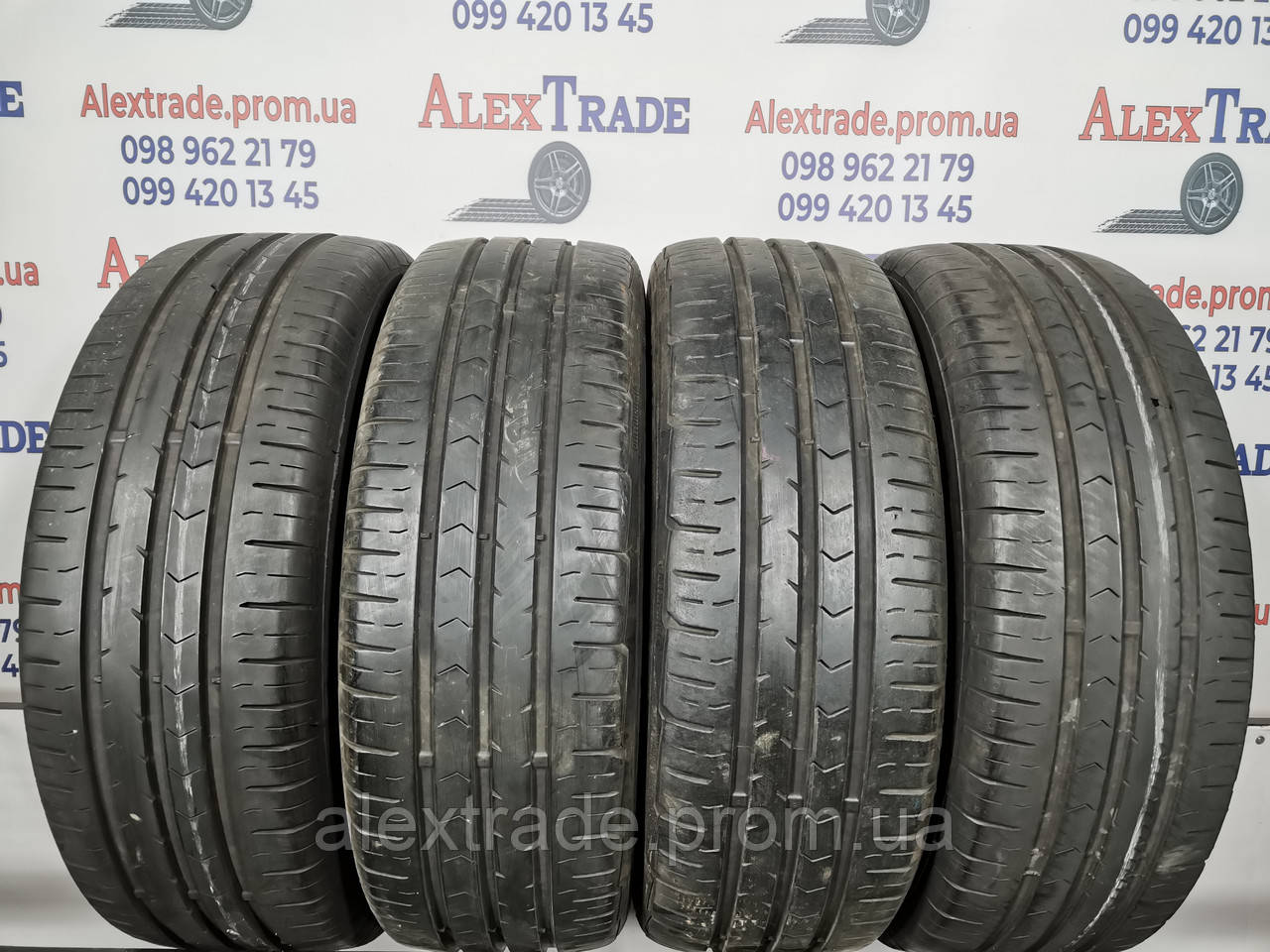 4 шт. Літні шини бу 185 60 r15 Continental PremiumContact 5