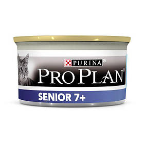 Purina Pro Plan ADULT SENIOR 7+ консерви для котів старше 7 років ТУНЕЦЬ, 85 г