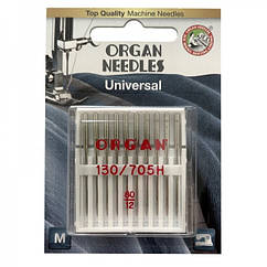 Голки швейні універсальні ORGAN №80 для побутових швейних машин блістерна упаковка 10 штук (6505)