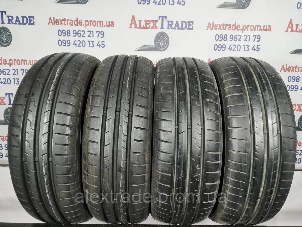 185/60 R15 Dunlop Sport BluResponse летние шины бу
