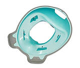 Дитячий набір із антиковзаючої пластикової накладки на унітаз і сходинки - підставки., фото 10