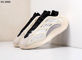 Кросівки Adidas Yeezy Boost 700 V3 Azael Адідас Ізі Буст 700 в3 сірі бежеві світлі чоловічі
