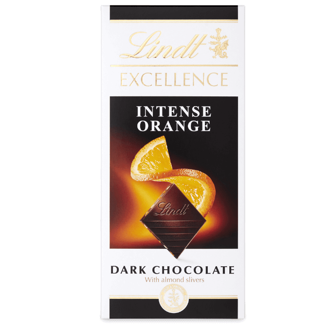 Шоколад Lindt Excellence Orange Intense 100г