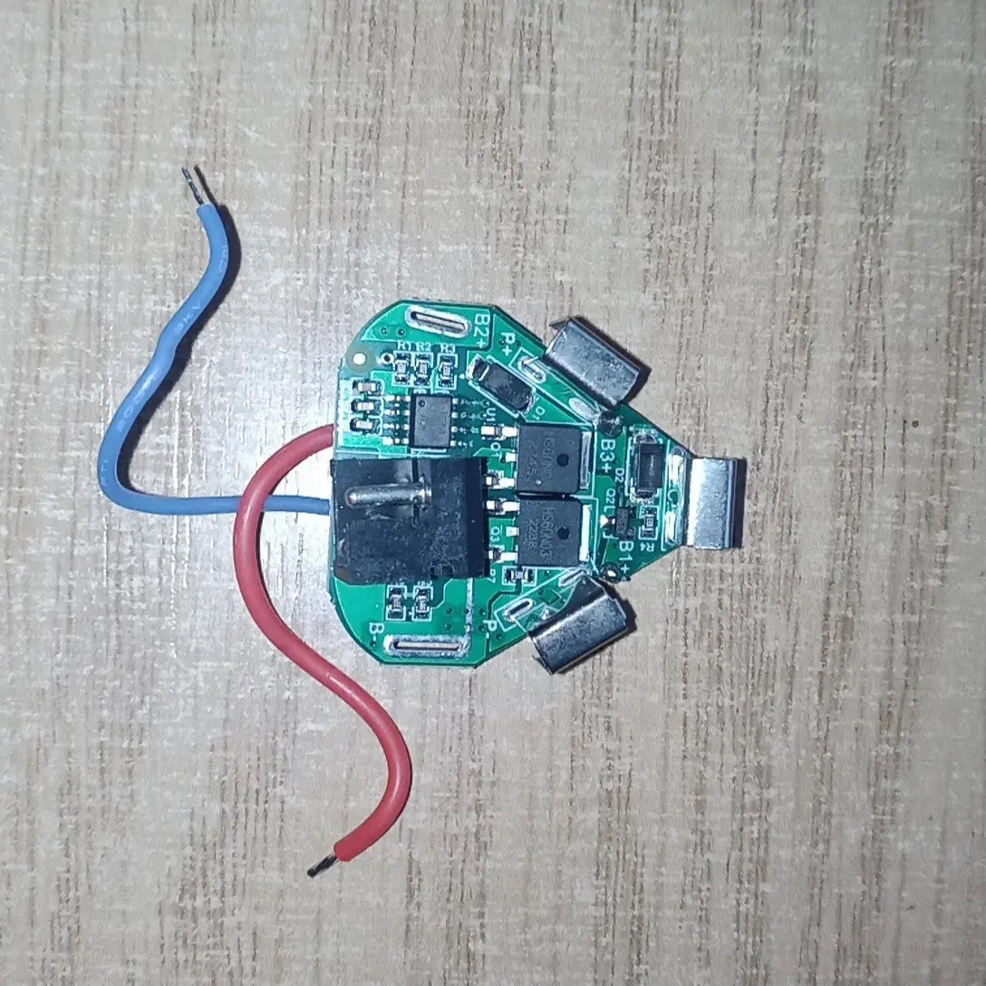 BMS Li-ion 3S 10,8/12,6 V 40A плата шурупокрута, фото 1