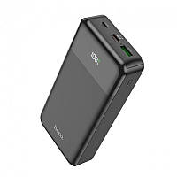 УМБ Power Bank Hoco 20000 mAh 20 W PD20W+QC3.0 1xUSB, 1xType-C чорний 2 входи — microUSB, USB Type-C (J102A)