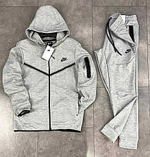 Чоловічий трикотажний спортивний костюм Nike TF з капюшоном (Туреччина), фото 6