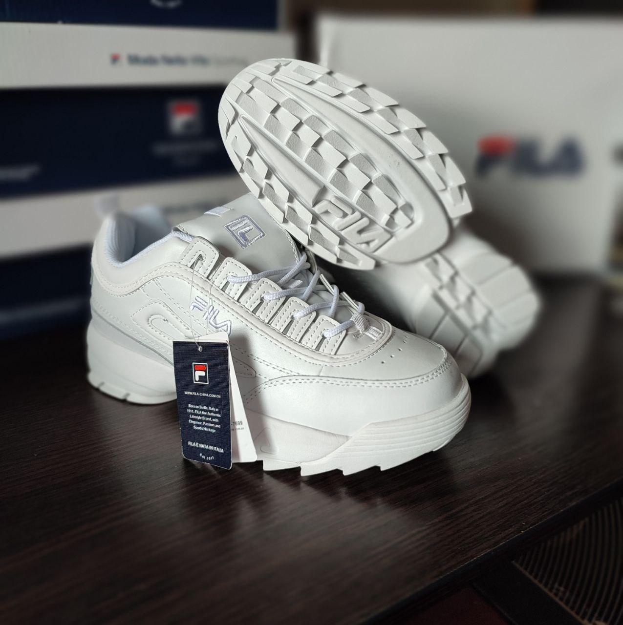 Fila Disruptor Sockfit White