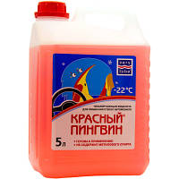 Новинка Омыватель автомобильный VERYLUBE Красный пингвин до -22 С "ЗИМА" 5 л (XB 50304) !