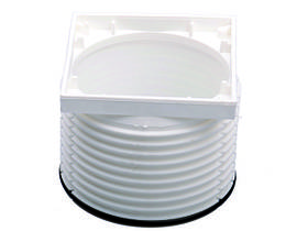 Насадні підрамники d 110 мм/92 мм/100х100 мм білі з О-кільцем HL080.2ENWE