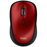 Новинка Мышка Trust Yvi+ Silent Eco Wireless Red (24550) !