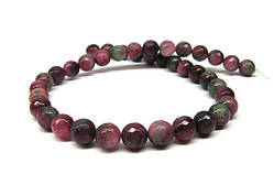 Нитка з намистин турмаліну