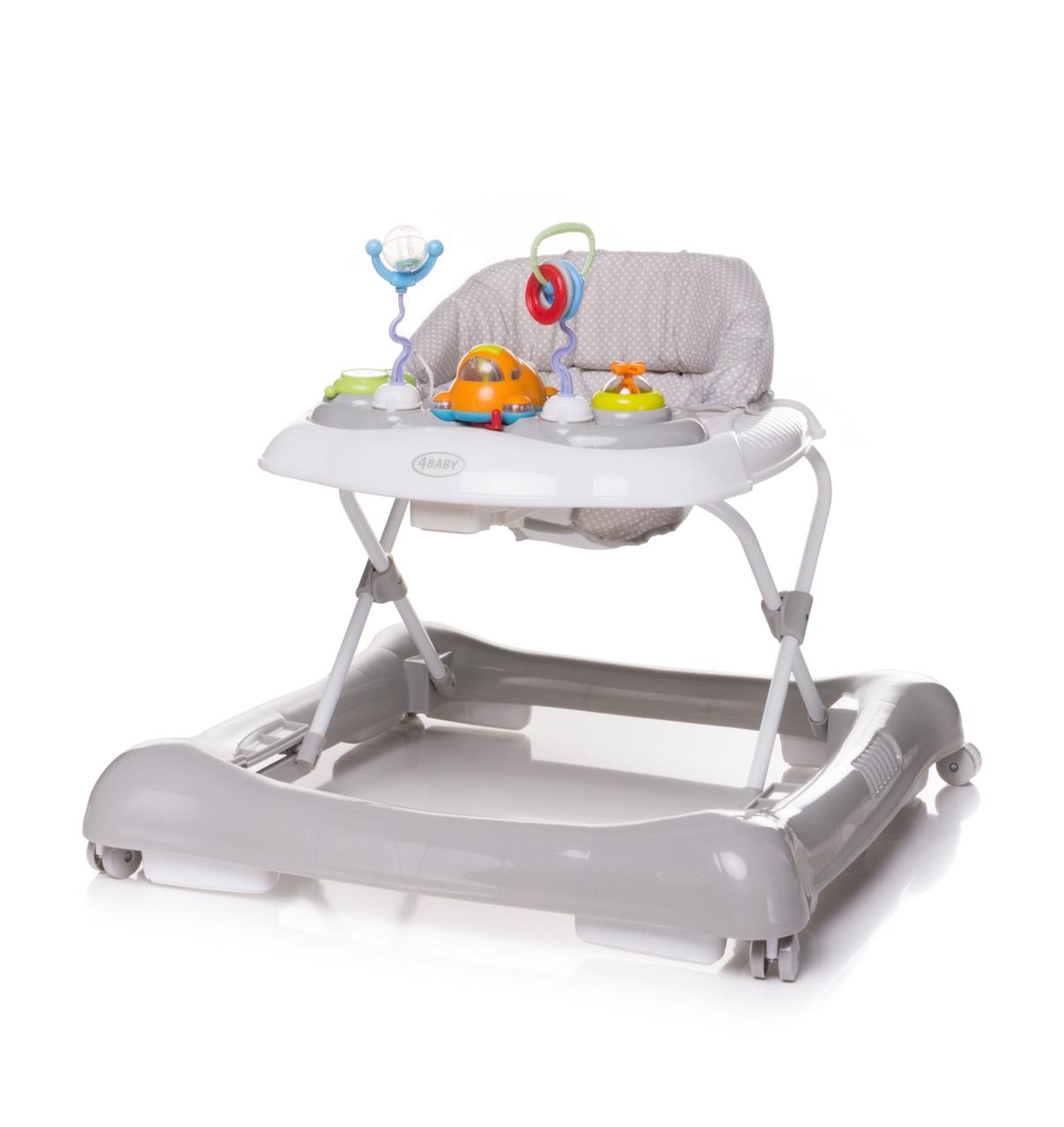 Ходунки 4BABY 1ST STEPS XIX Grey