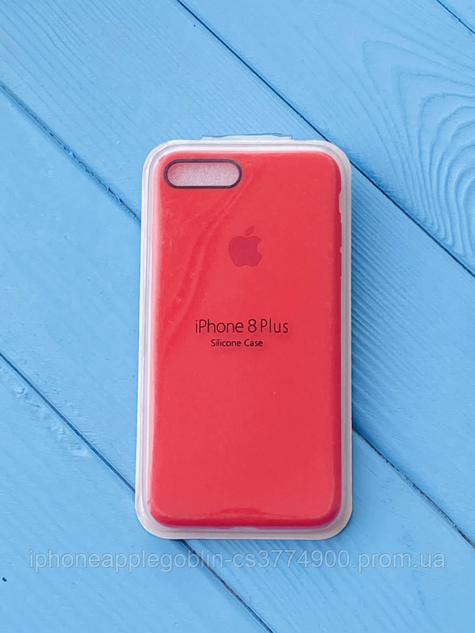 Silicone case на iPhone 8 Plus - фото 1 - id-p1760356763