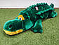 Крокодил 150 см Темно-зелений, фото 4