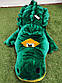 Крокодил 150 см Темно-зелений, фото 3