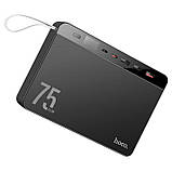 Швидкий і потужний повербанк 75000 mAh HOCO J94 Overlord 22.5W QC3.0 PD3.0 LED-дисплей Black, фото 11
