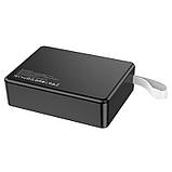 Швидкий і потужний повербанк 75000 mAh HOCO J94 Overlord 22.5W QC3.0 PD3.0 LED-дисплей Black, фото 10
