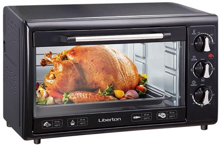 Електродуховка Liberton LEO-350 Black 35 л