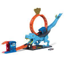 Трек Хот ВІлс Тиранозавр Hot Wheels City T-Rex Chomp-Down HKX42 HNP77