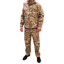 Тактичний чоловічий костюм Softshell Tactic Shark Skin (Мультикам) S