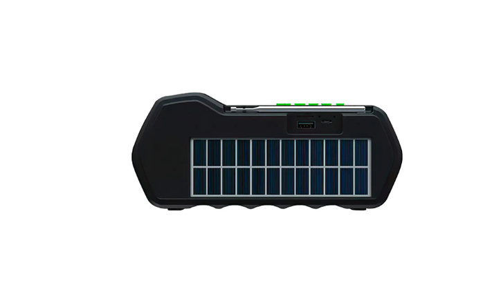 Багатофункціональна портативна сонячна система (ліхтарик, радіо FM, Bluetooth, power bank) GD-LITE-11, фото 3