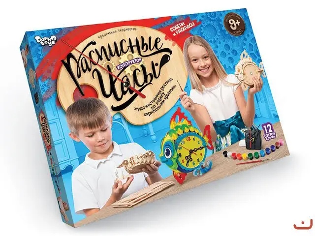 Набір для творчості Розписний годинник-конструктор