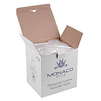 Полотенца в коробке Monaco Style 40х70 см 50 шт из спанлейса 45 г/м2 Сетка