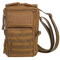 Сумка тактична багатоцільова SILVER KNIGHT TY-231 размер 17х11х4,5см 1л койот/ сумка тактична на плече