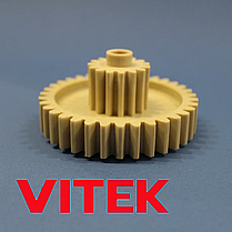 Шестерня редуктора м'ясорубки Vitek середня (Україна), фото 2