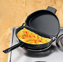 Складана омлетниця з антипригарним покриттям Folding Omelette Pan