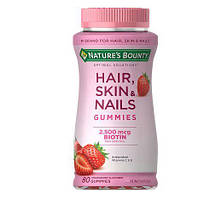 Жувальні мультивітаміни для здоров'я волосся, шкіри, нігтів nature's Bounty Optimal Solutions Hair Skin & Nails