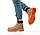 Чоловічі зимові черевики Timberland Light Brown (Теплі черевики Тимберлед нубук світло-коричневі на хутрі), фото 5