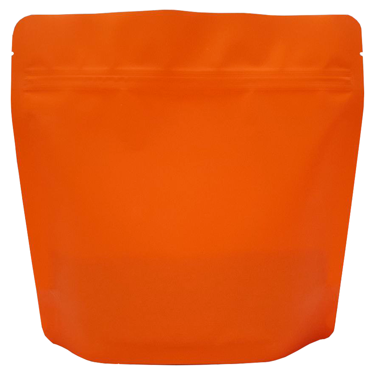Пакет Дой-пак 200*190 дно (36+36) помаранчевий з тактильним матовим лаком