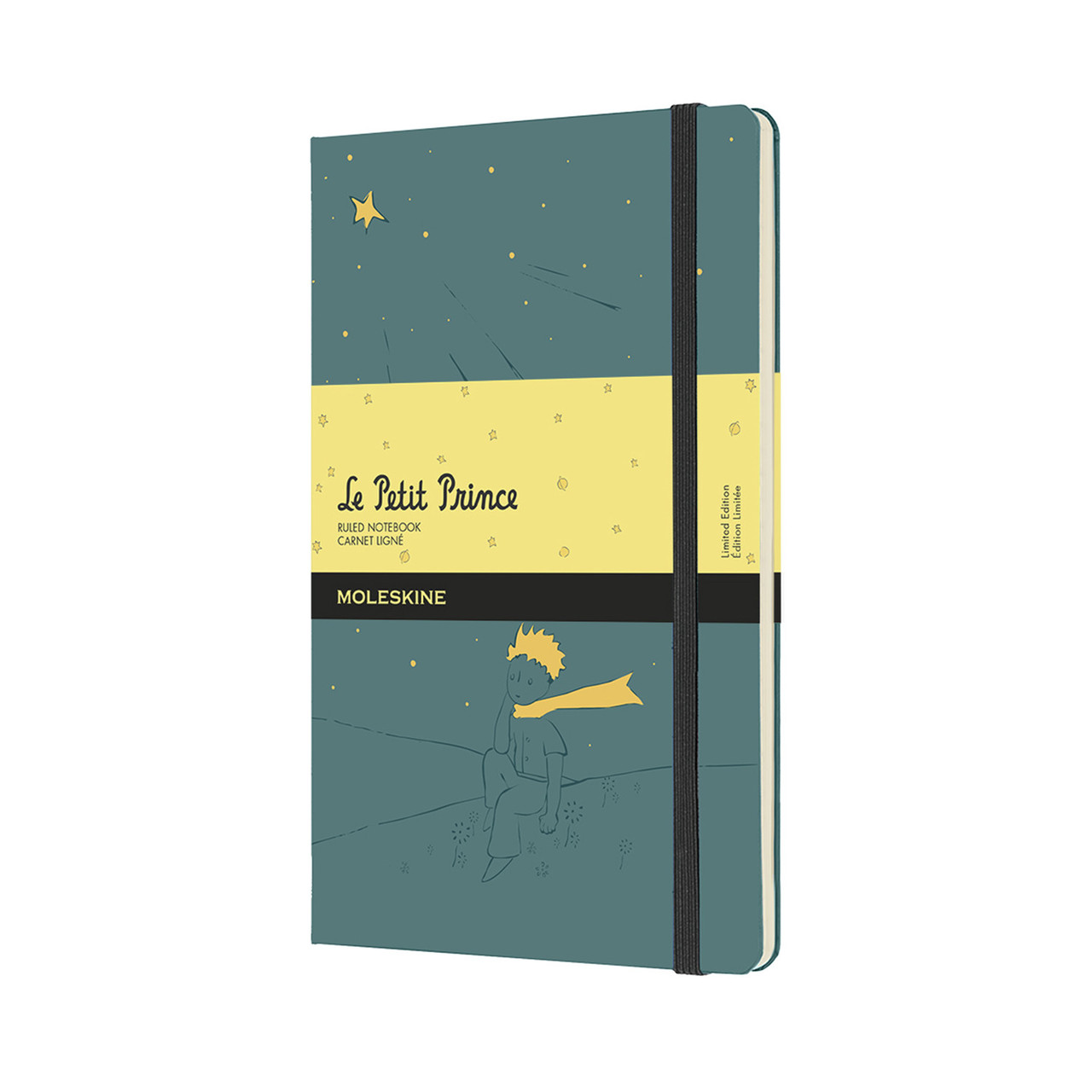 Блокнот Moleskine Limited Le Petit Prince середній 13х21 см в лінію Темно-зелений (8056420857290)