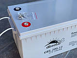 Акумулятор гелевий DBSolar GEL 200-12 12V 200 AH, фото 4