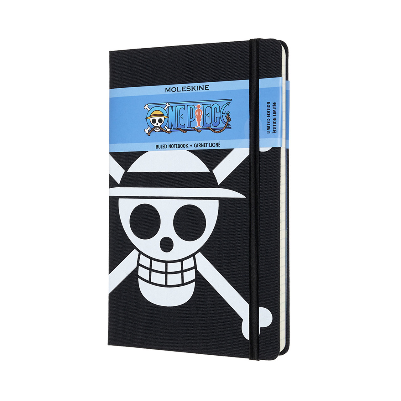 Блокнот Moleskine Limited One Piece середній 13х21 см в лінію Чорний Канва (8056420851243)