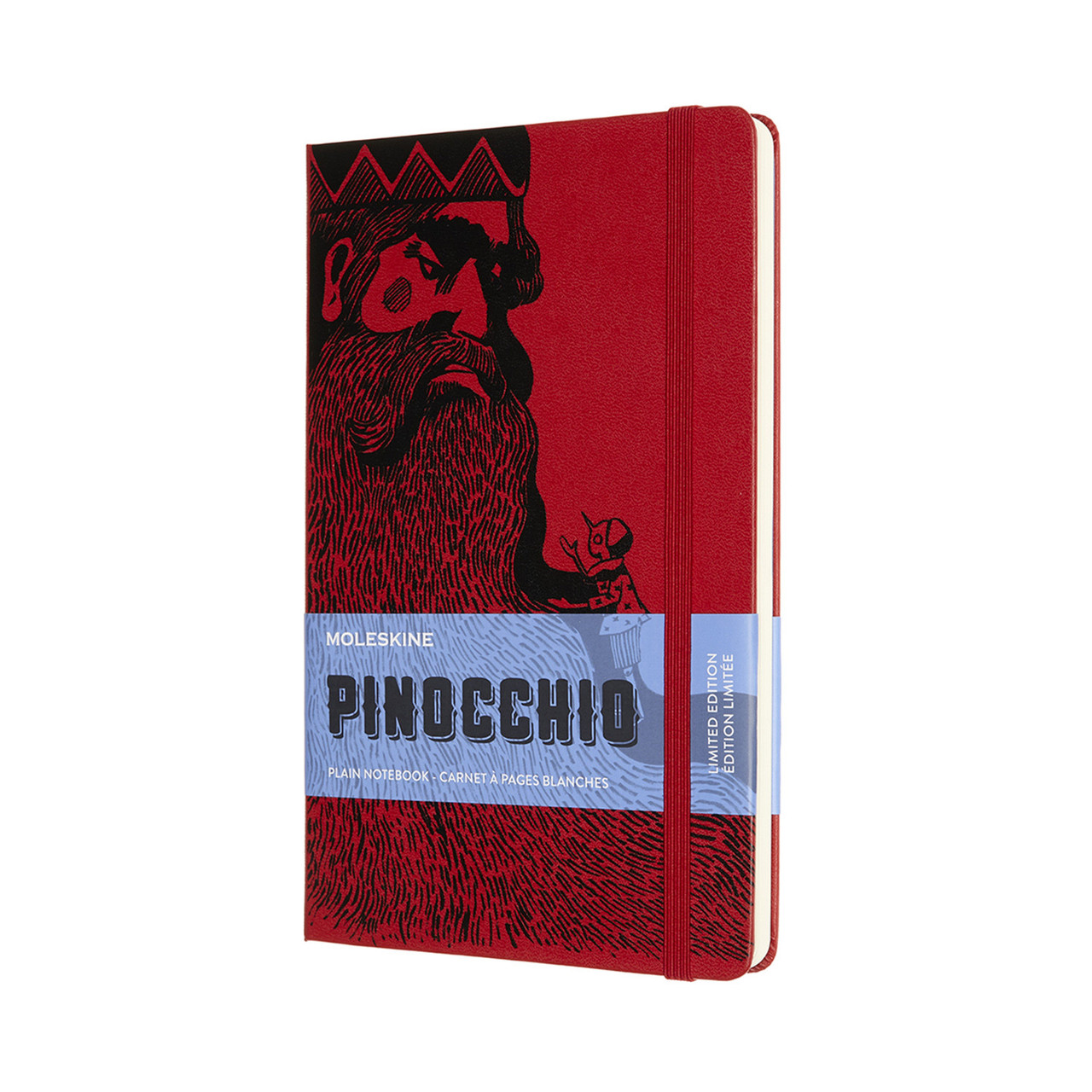 Блокнот Moleskine Limited Pinocchio середній 13х21 см нелінований Манджафоко (8056420853674)