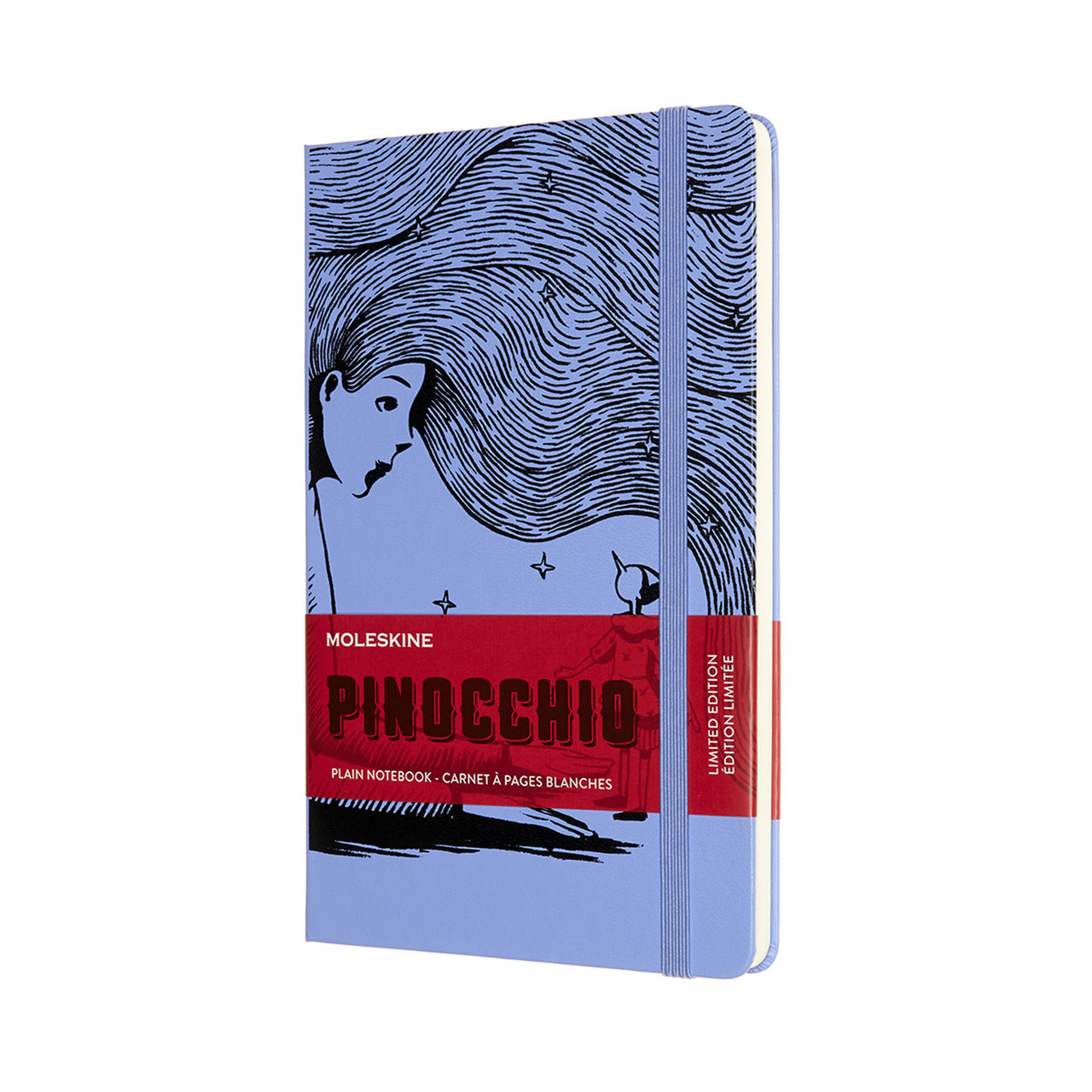 Блокнот Moleskine Limited Pinocchio середній 13х21 см нелінований Фея (8056420853667)