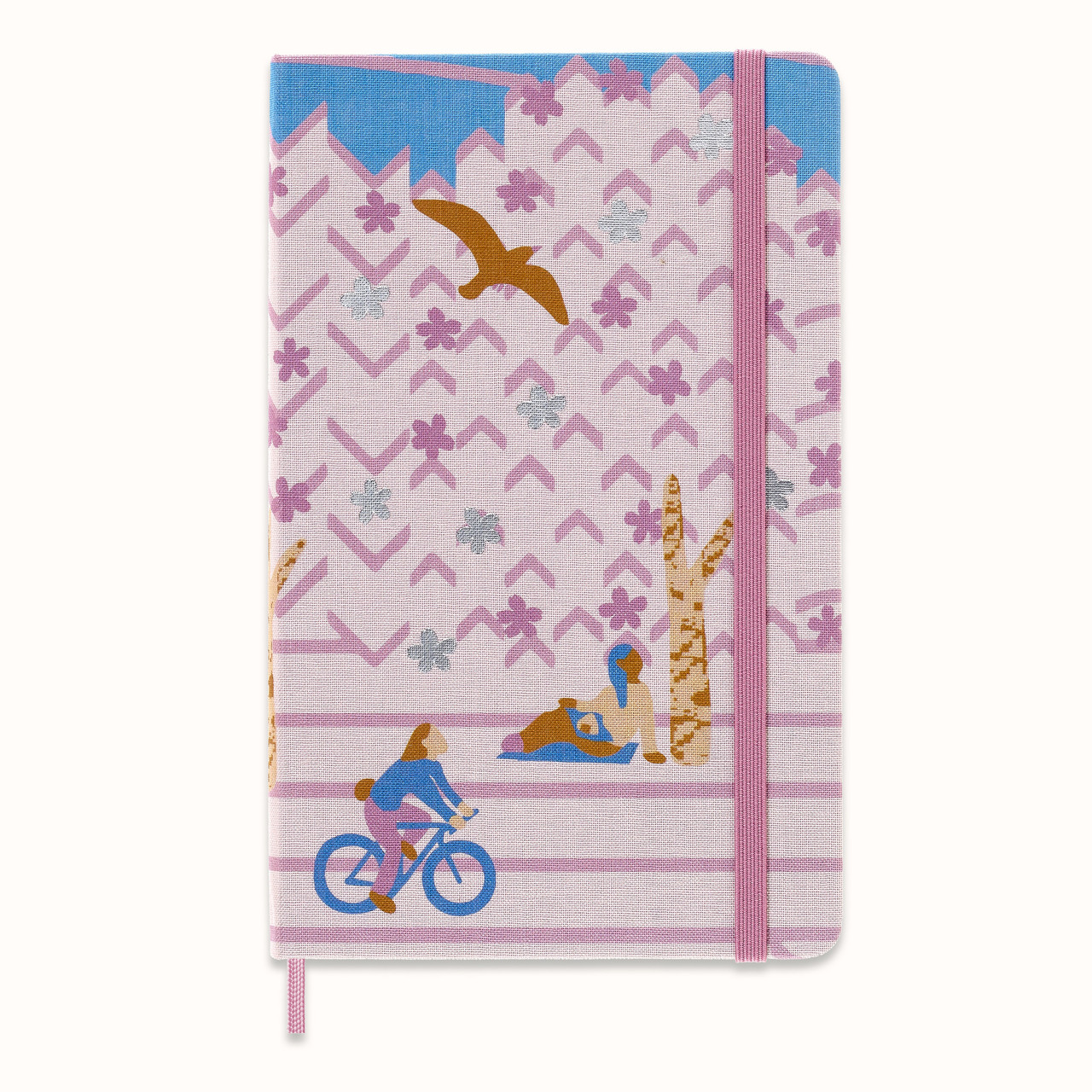 Блокнот Moleskine Limited Sakura середній 13х21 см в лінію Канва (8056598851434)