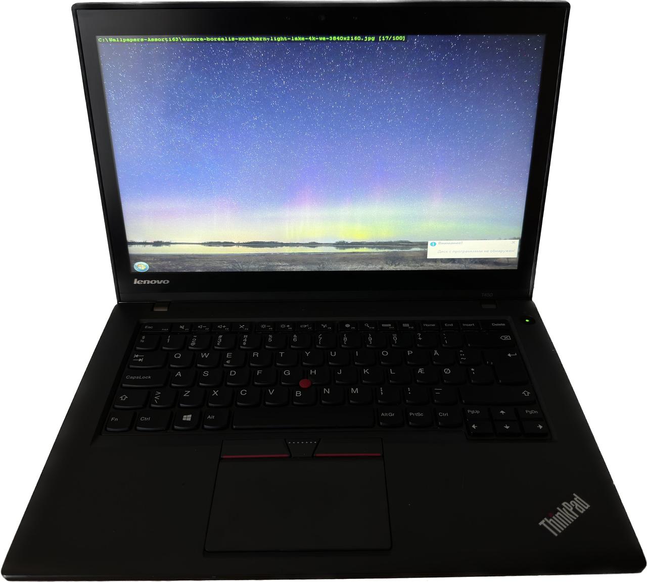 Ноутбук Lenovo T450 14" TN TOUCH/i3-4030U/4GB DDR3/128GB SSD/WebCam