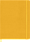 Блокнот Moleskine Limited Silk Великий 19х25 см в лінію Жовтогарячий (8056598853087), фото 3