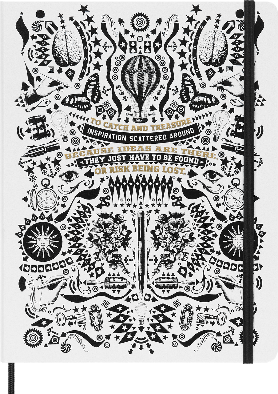 Блокнот Moleskine x Lorenzo Petrantoni Великий 19х25 см (8056598855166)