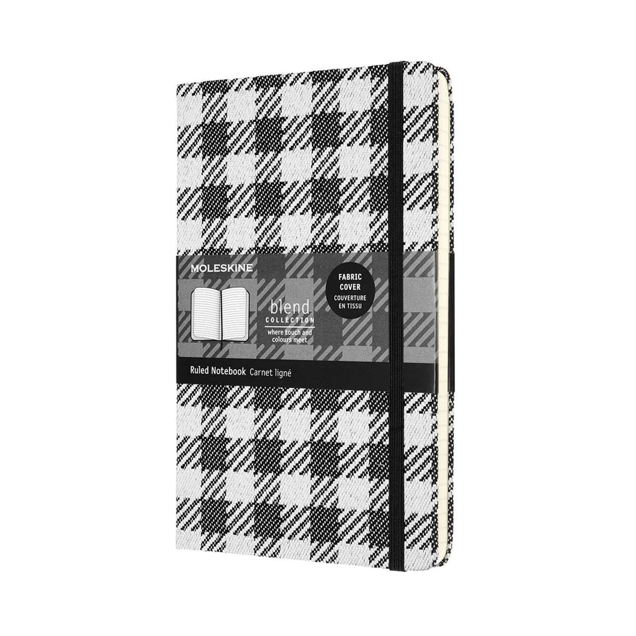 Блокнот Moleskine Limited Blend Pied-de-poule Cередній 13х21 см Шаховий Паттерн (8056420853605)