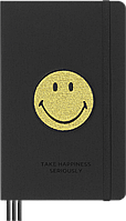 Планировщик позитива Moleskine Smiley средний 13х21 см в линию Ткань (8056598854435)