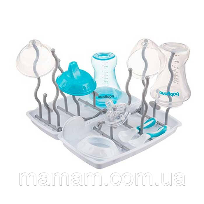 Сушарка універсальна для пляшок і сосок BabyOno 1071 White, фото 1
