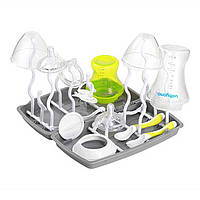 Сушарка універсальна для пляшок і сосок BabyOno 1071 Grey