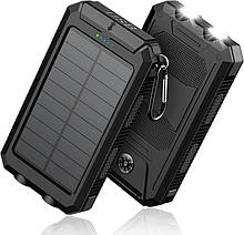 Сонячний solar-charger-power-bank - 50000mah зарядний пристрій з ліхтариком